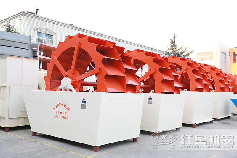 大型輪斗式洗砂機參數(shù)，工作視頻及廠家介紹